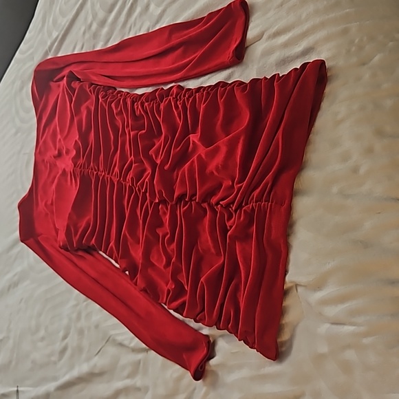 Mid-length Red Dress by BCX - Picture 3 of 3